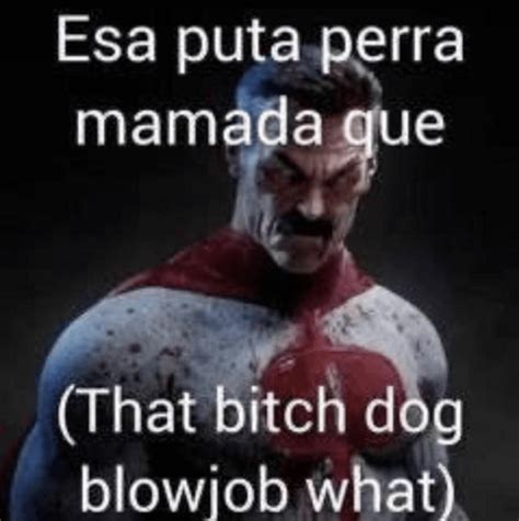 esa perra mamada qué meme completo .